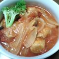 がんばるきみちゃん's cooksnap of when they made 鶏肉トマト煮込み.