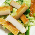 デカイにゃんこ's cooksnap of when they made さつまあげとたたき胡瓜のごま油和え.