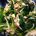 ☆らいちょう☆'s cooksnap of when they made 副菜★ほうれん草とえのきのだしポン酢和え.