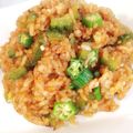 ka731's cooksnap of when they made 夏野菜のカレー炒飯.