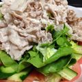 はみぃママ's cooksnap of when they made 手作りごまだれで✨冷しゃぶ.