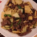 クックYEPDPQ☆'s cooksnap of when they made ボリューム満点♪筍と薄切り牛肉の洋風炒め.