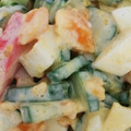 Nankumi's cooksnap of when they made きゅうりとカニかまのマヨサラダ.