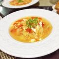 haruるんるん♪'s cooksnap of when they made トマトとたまごのガーリックスープ.