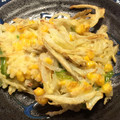 kokokuma's cooksnap of when they made サクサク♡玉ねぎとコーン 牛蒡のかき揚げ.