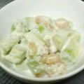 ヨシヨッシー's cooksnap of when they made アボカドとエビのマヨ和え！柚子胡椒風味♪.