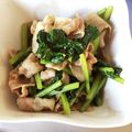 。ありんこ。's cooksnap of when they made 家のスタミナ食！豚バラと小松菜の簡単炒め.