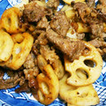 のんちゃんドットコム's cooksnap of when they made 牛肉と蓮根の甘辛カレー炒め☆.