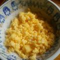 るるそら's cooksnap of when they made 簡単炒り卵☆.