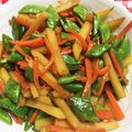 ティムル's cooksnap of when they made じゃがいもとモロッコ豆のきんぴら.