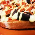 りょうびん's cooksnap of when they made 超ズボラ！ナスシャケフレークトースト.