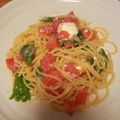 クック1LE99N☆'s cooksnap of when they made トマトとクリームチーズの冷製パスタ♪.