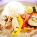 ちゃちゃまる26's cooksnap of when they made 野菜たっぷり❤タイのグリーンカレー.