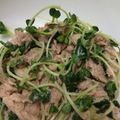 万年新人嫁's cooksnap of when they made かいわれとツナのサラダ！付け合わせにも.