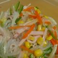 キャラメグ♪'s cooksnap of when they made しらたきで！春雨風サラダ☆.