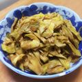 fleurs_15's cooksnap of when they made 　手作り 簡単♪ たけのこのピリ辛メンマ.