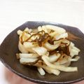 赤い電話's cooksnap of when they made 大根の塩昆布即席漬け.