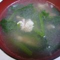 このぴょん's cooksnap of when they made 豚バラ肉とほうれんそうのスープ.