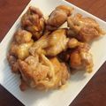 twママ's cooksnap of when they made 大葉にんにく醤油で簡単照り焼きチキン.