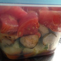 にゃんふぁむ's cooksnap of when they made ナスときゅうりとトマト合え.