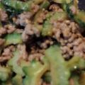 miho2390's cooksnap of when they made 簡単！ゴーヤの旨辛肉味噌✩絶品！.