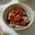 さりっぺ's cooksnap of when they made 豚しゃぶサラダ☆トマトソース.