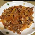 mwamlove's cooksnap of when they made エリンギでかさ増し、ヘルシー簡単豚キムチ.