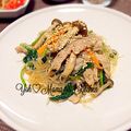 YUH♡ママ's cooksnap of when they made ほうれん草と豚肉のチャプチェ～♪♪.