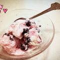 のだめぐみ's cooksnap of when they made ブルーベリーフローズンヨーグルト.