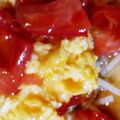 kkkyo's cooksnap of when they made もやしの卵ポン酢あんかけ.