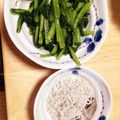 ちゃびちゃり's cooksnap of when they made 小松菜ともやしの辛子あえ.