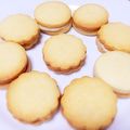 morningdx's cooksnap of when they made ミルククッキーのミルククリームサンド.