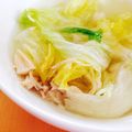 VivianTsai's cooksnap of when they made 鶏胸肉しっとり☆レタスとセロリのスープ.