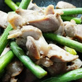 tet0908's cooksnap of when they made 簡単！砂肝とニンニクの芽のスタミナ炒め☆.