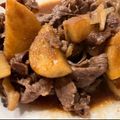 ママウィング's cooksnap of when they made 牛肉と山芋　すき焼き風炒め　覚え書き.