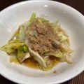 yzi670's cooksnap of when they made キャベツとツナ缶のレンジ蒸し.