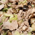 Ｍぱん's cooksnap of when they made 茄子と青梗菜と豚肉の甘辛生姜炒め.