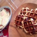 やまもとんとんとん's cooksnap of when they made レンジで発酵　お手軽ベルギーワッフル.