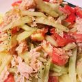 LILMIE's cooksnap of when they made トマトとシーチキンの冷製パスタ.