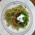 さえこ1108's cooksnap of when they made ぶっかけ香味おろし納豆そば　柚子胡椒のせ.