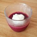 ゆかり＊'s cooksnap of when they made 爽やか☆ブルーベリームース.