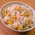 みかっしー's cooksnap of when they made 炊飯器で！ツナコーンピラフ.