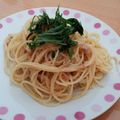クック9IVBNM☆'s cooksnap of when they made 梅とツナの冷製パスタ.