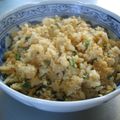 たまごはん's cooksnap of when they made ニラたまチャーハン.