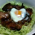 arow's cooksnap of when they made めちゃうまっ！豚バラ肉の照焼き丼.