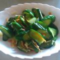 モザイクカケラ's cooksnap of when they made 胡瓜の浅漬け。.