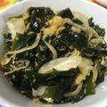 たまにゃんʕ•ﻌ•ʔ's cooksnap of when they made わかめとキャベツのごまマヨぽん酢あえ.
