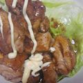 みやのりょうり's cooksnap of when they made 超簡単！鶏のソース照り焼き.