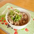 komutatata's cooksnap of when they made 梅入り・ナンプラー香るカレー冷やしうどん.