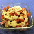 にゃん☆28's cooksnap of when they made 夏野菜でなすとトマトのチーズ焼き.